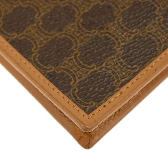 Celine Brown PVC Macadam Wallet - Picture 7 of 9